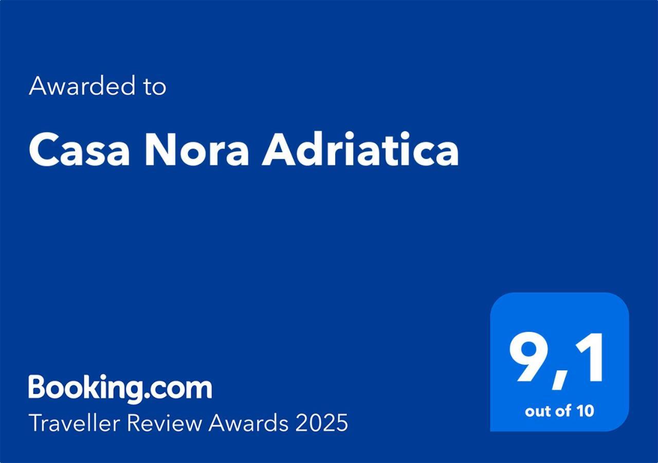 Casa Nora Adriatica Villa Vilanija Kültér fotó
